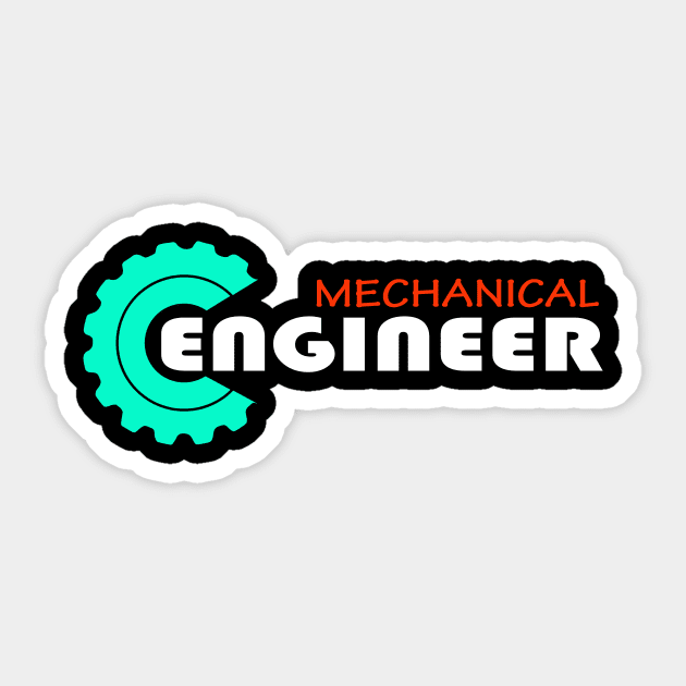 mechanical engineer engineering tee shirt Sticker by PrisDesign99